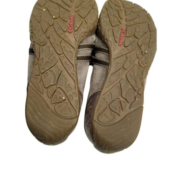 Columbia Kaci Womens Slip-On Shoes Size 6.5 Brown Suede Comfort Walking Flats - Picture 6 of 10